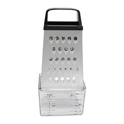 17727 pr14718%20prestige%20stainless%20steel%20grater%20with%20catcher