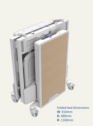 25504 folded seville bed