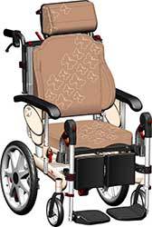 25591 tilting wheelchair netti vision t