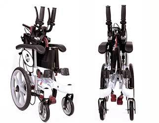 25593 folding wheelchair netti vision t