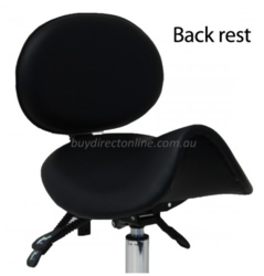 25920 saddle seat with drafting ring and backrest