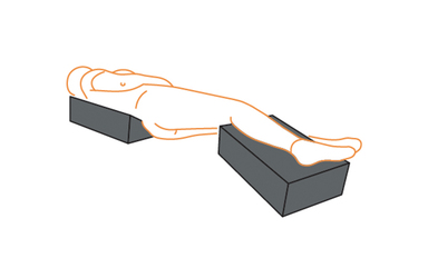 30453 30 degrees positioning wedge pad high