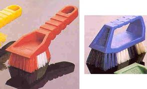 Scrubbing Brushes and Handles.