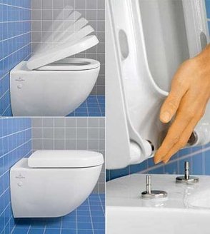 Boch Soft Closing Toilet Seat.