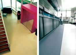 Step Slip Resistant Flooring.