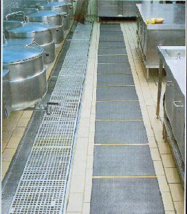 Antislip Vinyl Flooring Segments.