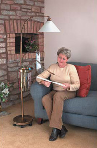 PR12797 Daylight Ultimate Table Top/ Floorstanding Lamps with Magnifier