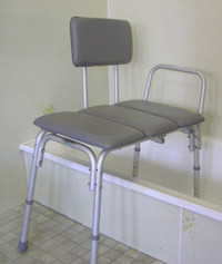 Aquacare Bath Transfer Bench Padded Model