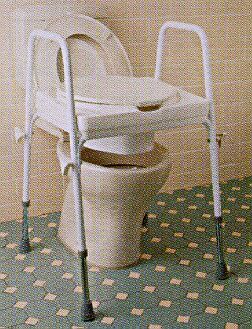 PR04293 Ashby Raised Toilet Seat on Frame