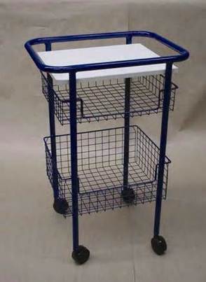 PR15230 WA Library Supplies Wire OHP Trolley