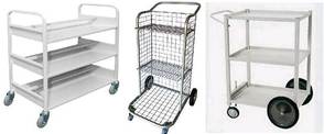 PR15510 WA Library Supplies Range Of Small Trolleys