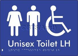 Unisex Toilet, Left Hand Transfer