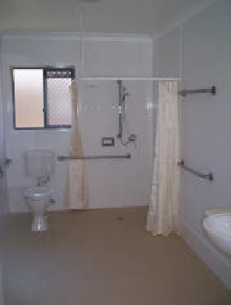 Trimseal level shower base