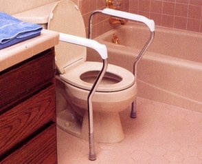 PR15445 North Coast Lumex Toilet Safety Frame