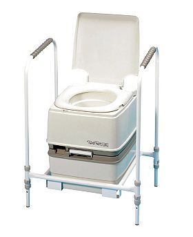 PR04832 Homecraft Portable Toilet Frame for Porta-Potty
