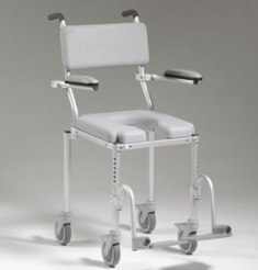 19055 lightweight wheeled shower chair nuprodx multichair 4000