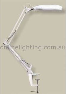 Artcraft Superlux Fluorescent Equipoise Desk Lamp