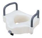 Raised Toilet Seat with Arms