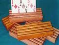 Wooden Playing Card Holder