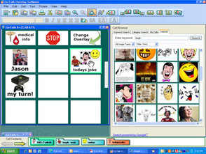 GoTalk overlay software screenshot