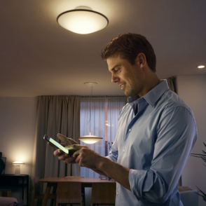 Phoenix pendant and ceiling mounted