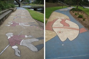 Westox Paving System - examples of Pavex used on pathways