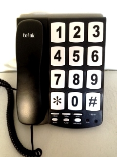Big Button Tel UK Corded Phone