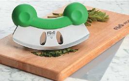 Furi Froggy Twin Blade Mezzaluna Knife