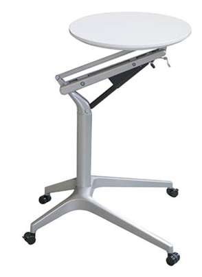 Height adjustable mobile table - Independent Living Centres Australia