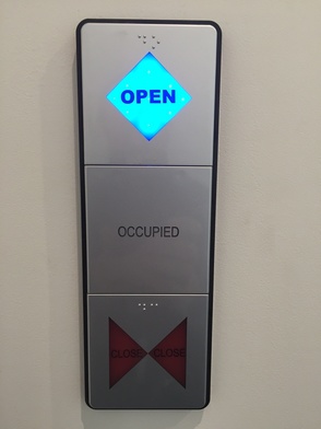 IGC Automation DI Disabled Toilet Access System - external panel in default setting