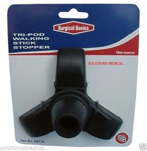 26739 tri pod walking stick stopper