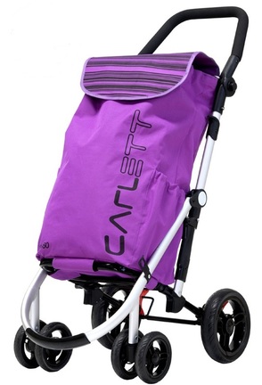 Carlett Lett460 Shopping Trolley - Blueberry colour