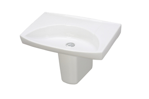 Mental Health Kit With 600mm Sign Basin, Shroud, Waste And Bottle Trap