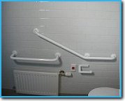 Hand Rail Industries Straight and L Shape Grab Rails