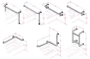 K-Care Bath Rails