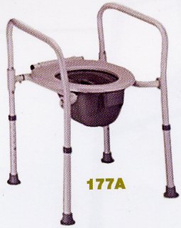 PR15801 Ansa Folding Over Toilet Frame