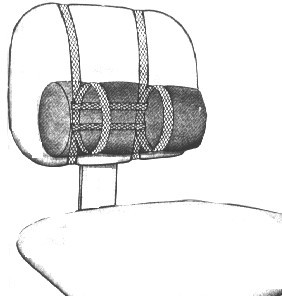 PR12037 McKenzie Lumbar Roll Harness