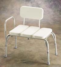 Invacare Transfer Bench with Vinyl Padded Seat