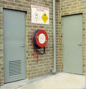 Exit Quick Fire Safety Door 
