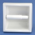 Recessed Toilet Roll Holder - ceramic