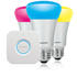 3 Philips hue colour bulbs and bridge