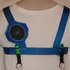 Harness in blue